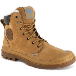 PALLADIUM Pampa Sport Cuff WPS - Heren Laarzen Schoenen Boots Gevoerd Leer Bruin 72992-228-M - Maat EU 44 UK 9.5