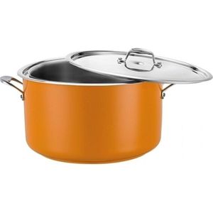 Pujadas Bain Marie Pan Ø32cm - 8,6 Liter - RVS 720965 - Horeca & Professioneel