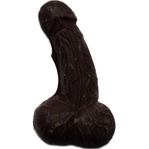 Moederdag - Chocanette - Erotische chocolade-figuur Penis/piemel - puur - hoogte = 7,5 cm - 20 stuks - voor hem of haar