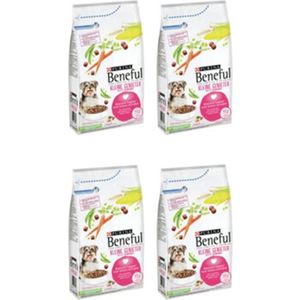 4x Purina Beneful Kleine Genieter - Met Rund & Groenten - hondenvoer - 2,8kg