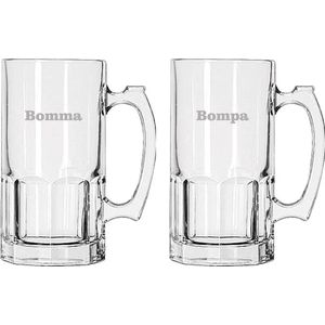 Bierpul gegraveerd - 1ltr - Bomma-Bompa