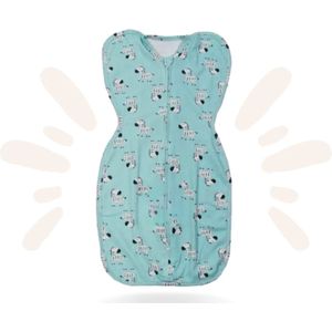 Kolaco - Inbakerslaapzak - BabySlaapzak - Swaddle Up - 0-3 Maand - Veilig Slapen - 0.5TOG - 3,5-6kg.