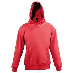 SOLS Kinderen/Kinderen Slam Hooded Sweatshirt (Rood)