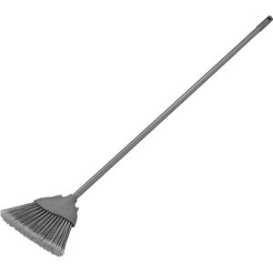 ProPlus Tentbezem - 134 cm - Nylon borstelharen - Veger met Steel - Uitschuifbare handbezem - Staal - Grijs