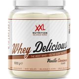 XXL Nutrition - Whey Delicious - Vanille Kaneel - Wei Eiwitpoeder met BCAA & Glutamine, Proteïne poeder, Eiwit shake, Whey Protein - 450 gram