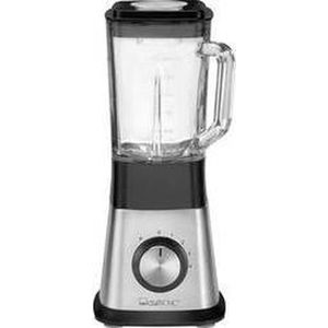 Clatronic UM 3644 - Blender - RVS - Glazen beker - 650 Watt - 1.5 liter