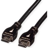 ROLINE HDMI Ultra HD Kabel met Ethernet, M/M, zwart, 20 m