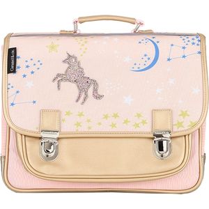 Caramel & Cie Boekentas/Schooltas Constellation - Roze