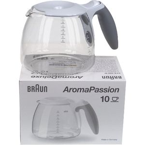 Koffiekan voor 10 kopjes (KFK 500) - Wit-grijs - Braun