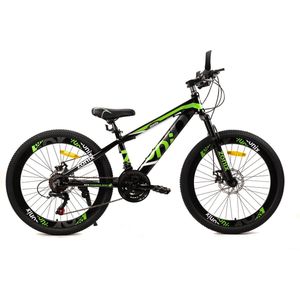 Zonix New Fashion Mtb 24 Inch -alumunium- 21 Speed Shimano Groen