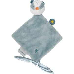 Nattou das Felix - Knuffeldoekje Doudou - 30 cm - Dusty blauw