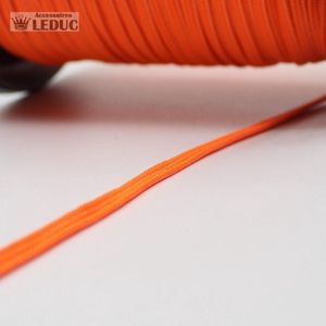 100 meter oranje elastiek 3mm ideaal voor het maken van mondmaskers