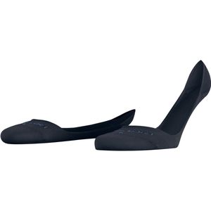 Burlington Aberdeen low cut siliconen bij de hiel viscose footies dames blauw - maat 39-40