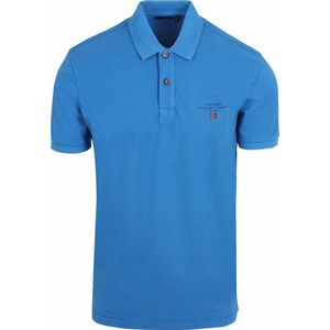 Napapijri Polo Elbas French Blauw - Maat L - Heren