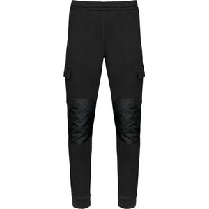 WK. Designed To Work Eco-friendly heren fleece cargobroek WK710 - Black - M