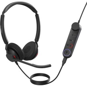 Jabra Engage 50 II On Ear headset Telefoon Kabel Stereo Zwart Noise Cancelling, Ruisonderdrukking (microfoon) Headset,
