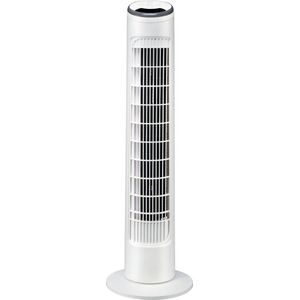 SILVERCREST® Torenventilator 50W met LED-display en Afstandsbediening Wit
