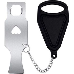 Kak - Draagbare Deurslot - Keyless Anti-Diefstal - Hotel Lock - Travel Sloten - Kindveilige Deurslot - Beveiliging Thuis - Veiligheidsslot Deur