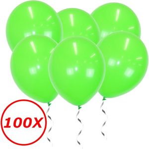 Licht Groene Ballonnen Verjaardag Versiering Groene Helium Ballonnen Feest Versiering Jungle Versiering - 100 Stuks