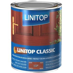 Linitop Classic - Beits - Decoratieve beschermende beits  - Donkere Eik - 288  - 2,50 L