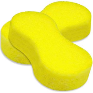 Grote Autosponzen voor wassen - Niet-kras Autowassponzen - Autoreinigingsspons - Voertuig Autoglas - Set van 2