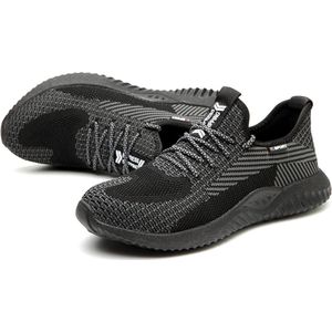 Werkschoenen - 40 - S1P - QX FASHION SPORT - Veiligheidsschoenen - Dames / Heren - Schoenen voor werk - Sneakers - Sneakers voor werk - Beschermende schoenen - Anti -impact - Ondoordringbare zool - Anti slip - Stalen neus - Beschermende zool
