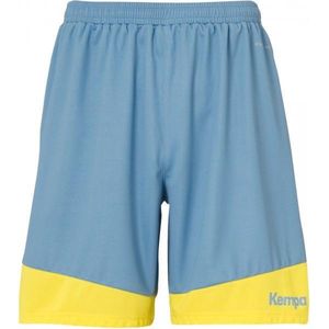 Kempa Emotion 2.0 Short Kind Dove Blauw-Limoen Geel Maat 140