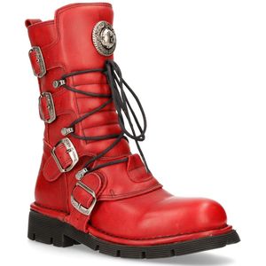 New Rock - M-1473-S120 Plateau Laarzen - 38 Shoes - Rood
