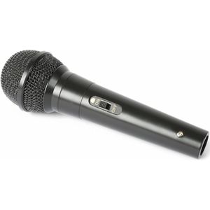 Fenton DM100 zwarte dynamische microfoon voor o.a. DJ's en karaoke