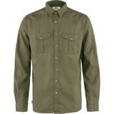 Fjällräven Â™vik Travel Shirt LS M - Green - Outdoor Kleding - Fleeces en Truien - Overhemd lange mouw