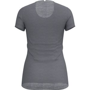 Odlo Suw Top Crew Neck Natural Light - Grey melange - Maat Damen_S