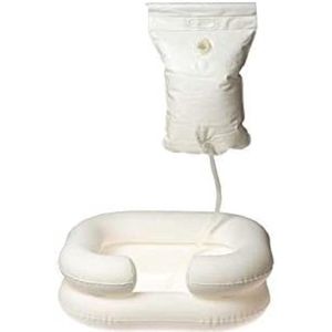Opblaasbare Haar Wassen Gootsteen - Portable - 50 cm Lengte - 60 cm Breedte - 20 cm Hoogte