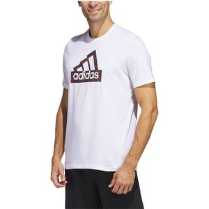 Adidas City E T-shirt Met Korte Mouwen Wit S / Regular Man