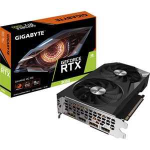 Gigabyte GeForce RTX 3060 GAMING OC - Videokaart - 8GB GDDR6 - PCIe 4.0 - 2x HDMI 2.1 - 2x DisplayPort 1.4a