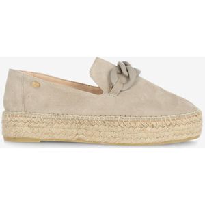 Fred De La Bretoniere Espadrille June Li Taupe - Maat 37