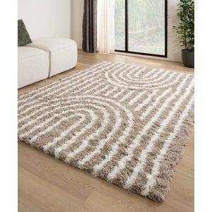 Scandinavisch vloerkleed - Cozy Arch beige 200x300 cm