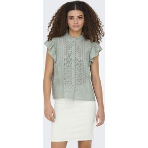 Only Top Onlgabina Cap Sleeve Top Wvn 15335251 Jadeite Dames Maat - XL
