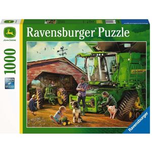 John Deere Then & Now (1000 Stukjes) - Ravensburger Puzzel