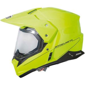 Mt Helmets Synchrony Sv Duo Sport Solid Integraalhelm Geel XS
