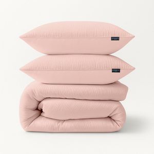 Dekbedovertrek Mousseline - Roze