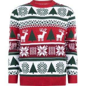 Foute Kersttrui Dames & Heren - Christmas Sweater ""Bont & Gezellig"" - Mannen & Vrouwen Maat XXXL - Kerstcadeau