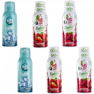FruttaMax Set van 6x verzadigingsstroop, 500 ml