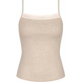 Sloggi dames hemd GO Ribbed Crop Top - XL - Creme