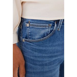 GARCIA Celia Dames Straight Fit Jeans Blauw - Maat W27 X L32