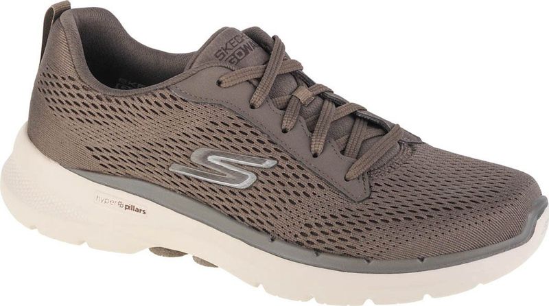 Skechers Go Walk 6 Avalo 216209-TPE, Mannen, Bruin, Sneakers