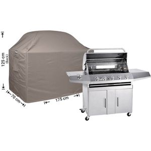 Raffles Covers BBQ hoes - 175 x 70 H: 125 cm - RBBQ175 - Waterdicht | Solution Dyed | UV-bestendig | Elastisch trekkoord | Airvents - Beschermhoes tuinmeubelen