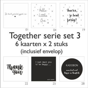 Luxe Wenskaarten - Assortiment - Cadeaukaarten - Set van 12 Stuks