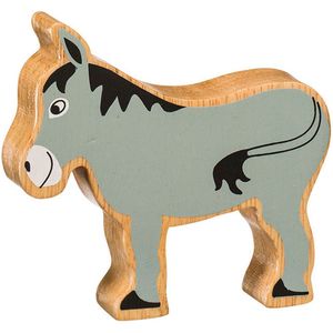 Lanka Kade - Houten figuur - Grey Donkey
