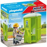 PLAYMOBIL City Action Mobiel Toilet - 71435