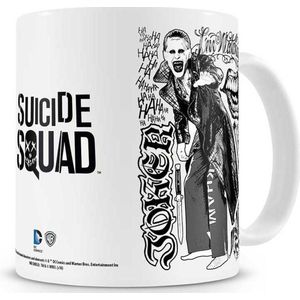 DC Comics Suicide Squad Mok/beker Joker Wit